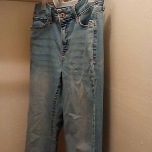 Straight leg jeans